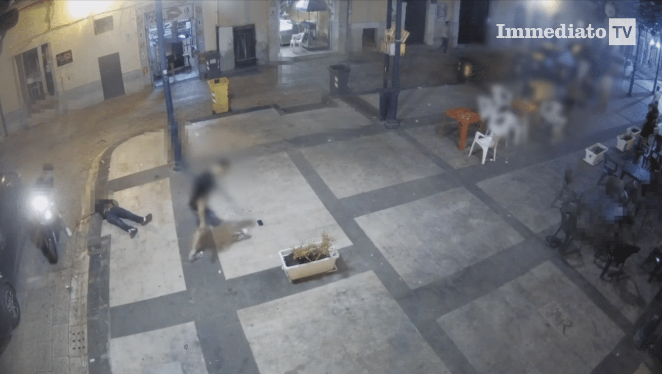 Foggia'daki Piazza Mercato'da yaşanan dayak, üç sanık için temyizde olası pazarlık