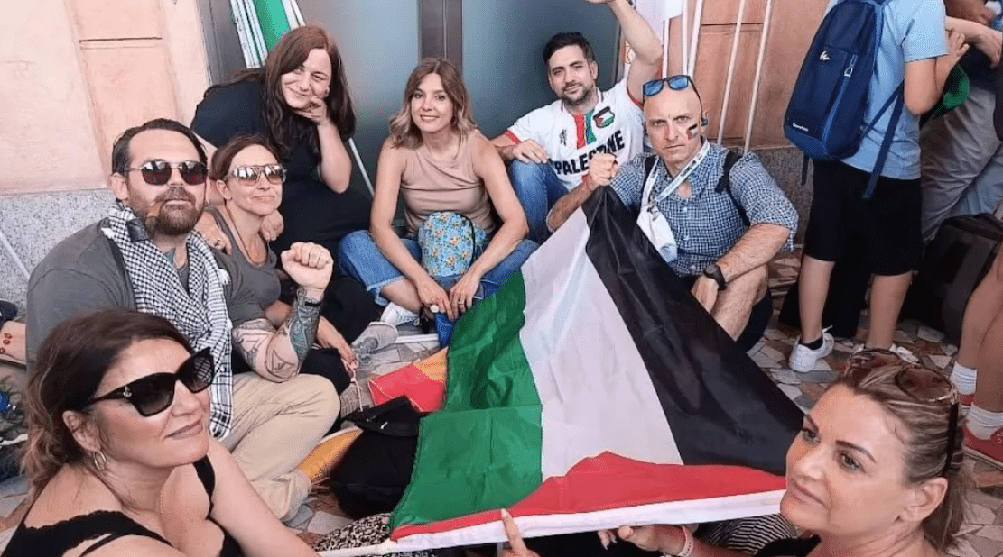 Foggiani en la plaza por Gaza, gran delegación política en la manifestación nacional en Roma