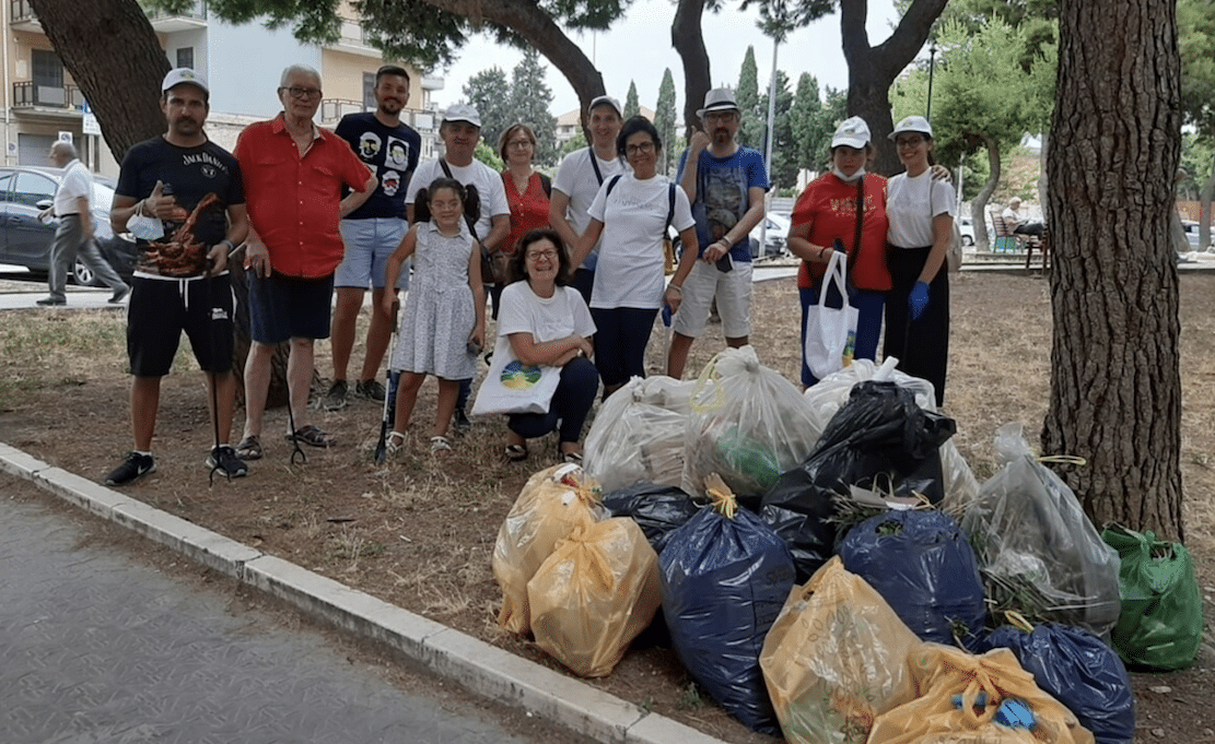 Foggia, "The Way to Happiness" appeals: eco-volunteers are needed to revive the city.