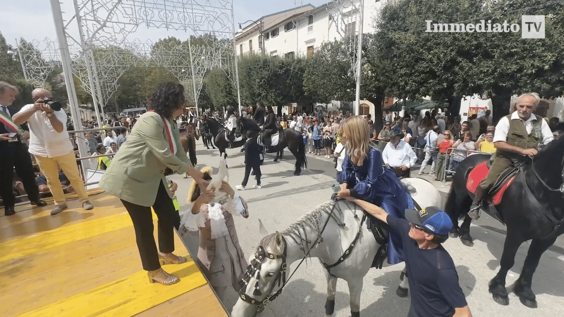 Bovino celebra la Madonna di Valleverde, la histórica carrera ganada por Ilaria Burdo sobre Ciro