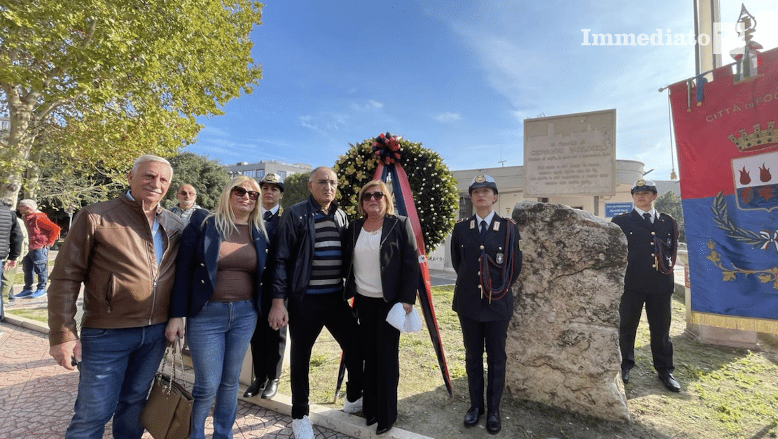 Drieëndertig jaar na de moord op Giovanni Panunzio herdenkt Foggia de ondernemer die symbool stond voor de strijd tegen de maffia.