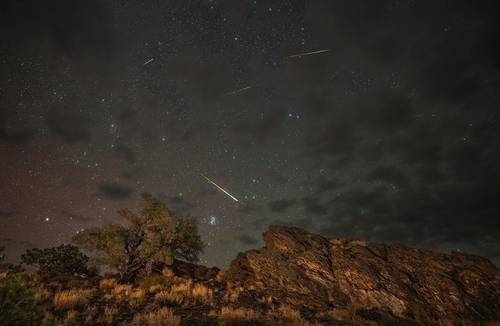 Der Meteorschauer der Perseiden rückt näher.