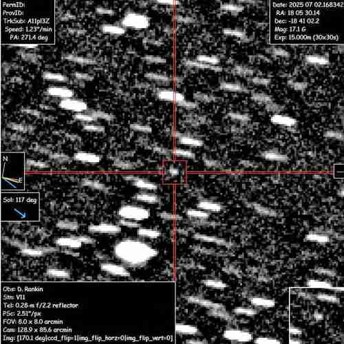 NASA odkryła trzeci znany obiekt międzygwiezdny, który przeleciał przez Układ Słoneczny