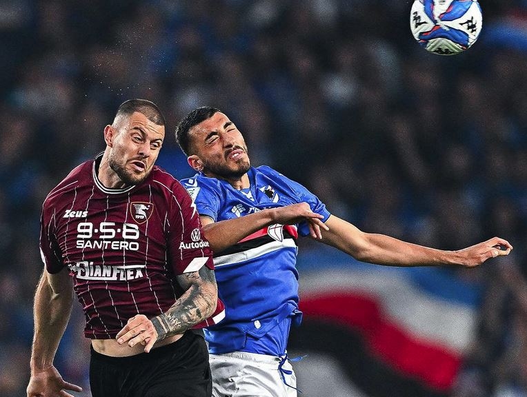 Sampdoria-Salernitana 1-0, fracaso de Granata en “Marassi”: Meulensteen decisivo
