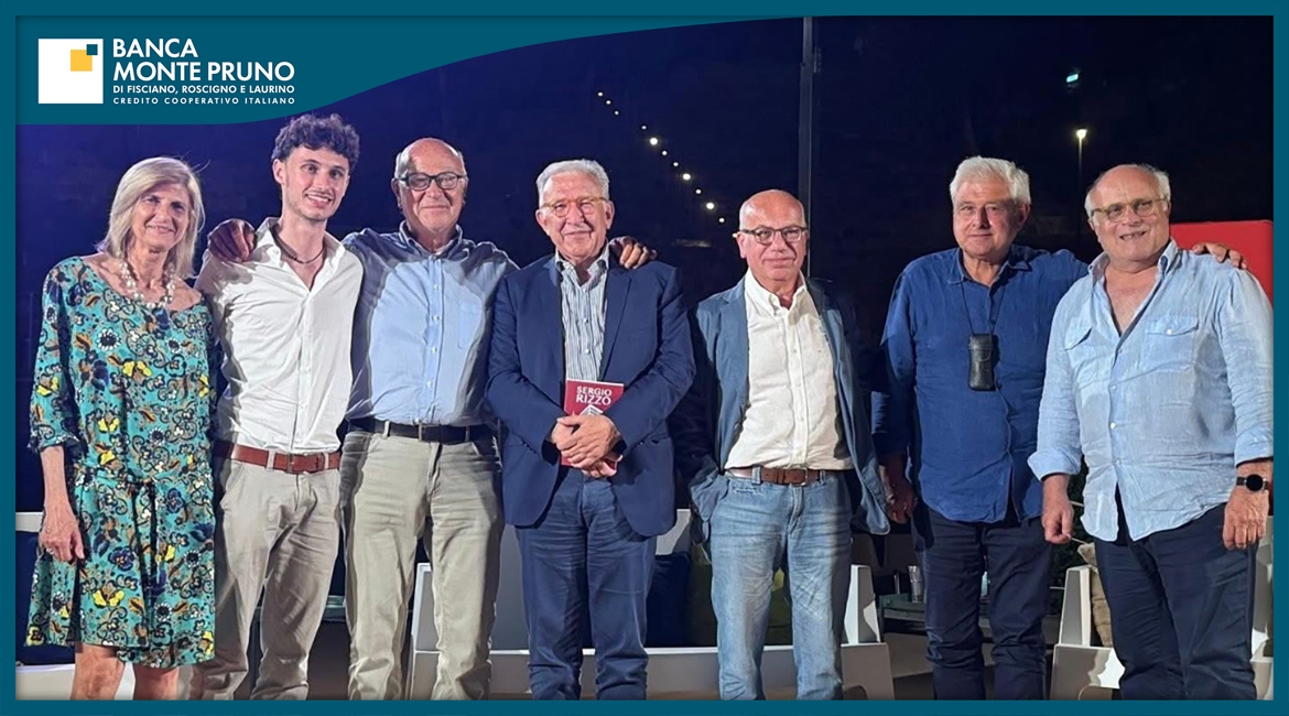 Banca Monte Pruno alongside culture: spotlight on democracy and participation with Sergio Rizzo