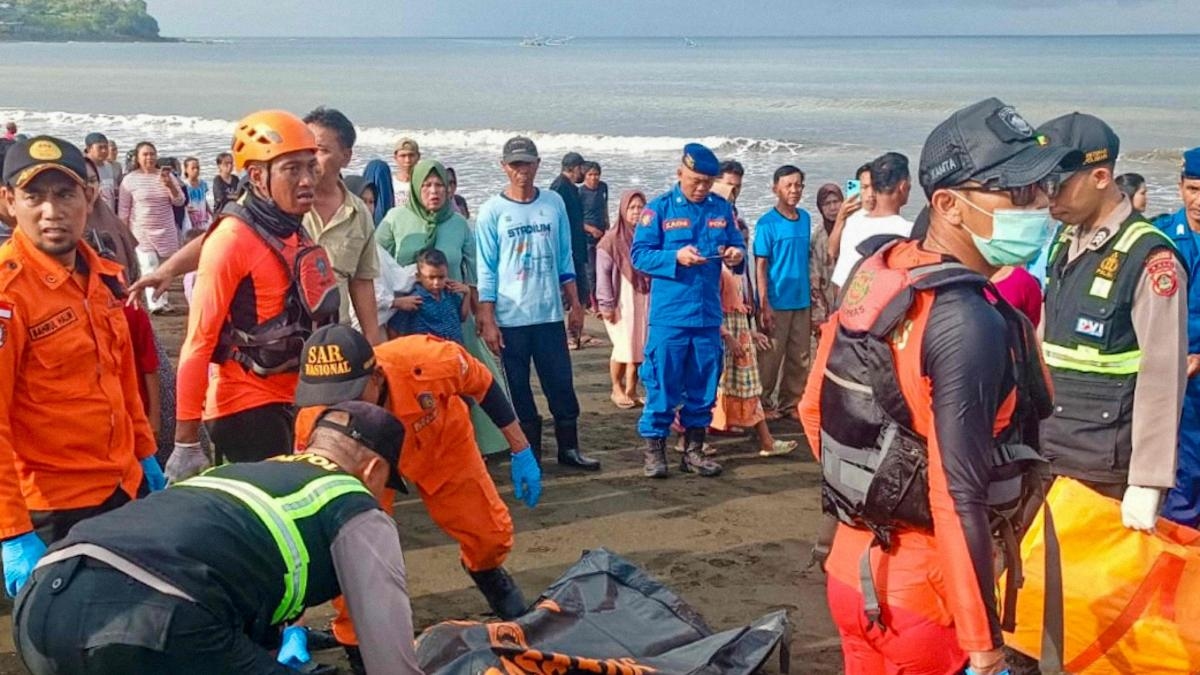 A ferry sinking leaves dozens dead and missing near Bali.
