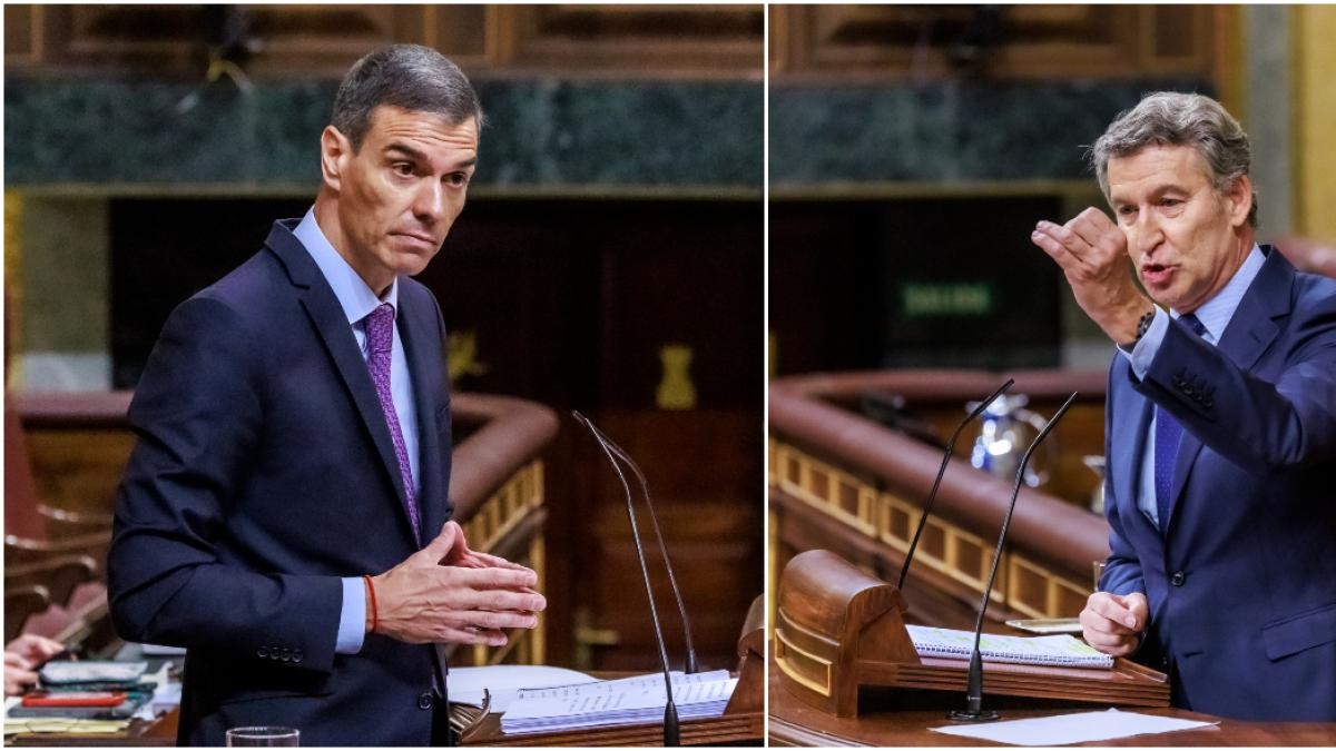 Sánchez und Feijóo von Angesicht zu Angesicht: eine persönliche Angelegenheit