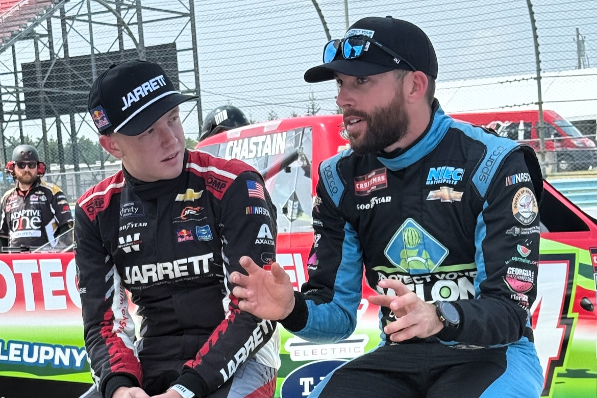 Connor Zilisch breaks collarbone in Victory Lane fall at Watkins Glen