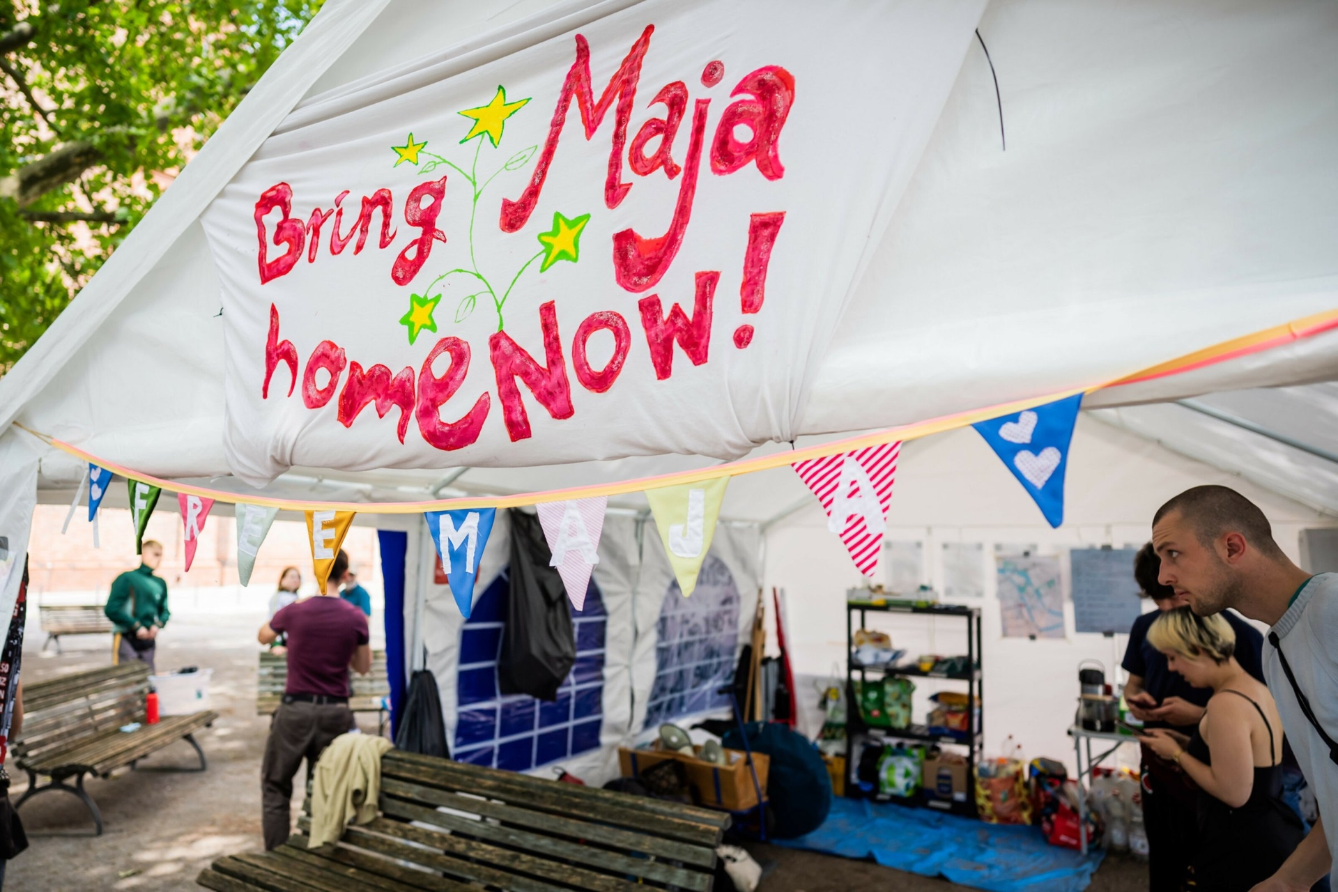 Budapest Complex | "Save Maja Action Camp": The camp ends, the fight continues