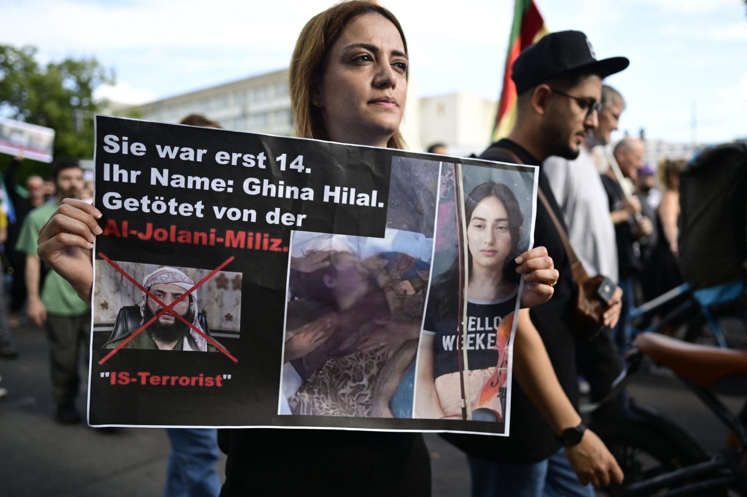 Almanya'daki Dürziler | Berlin: Dürziler Suriye'deki şiddete karşı protesto gösterisinde bulundu