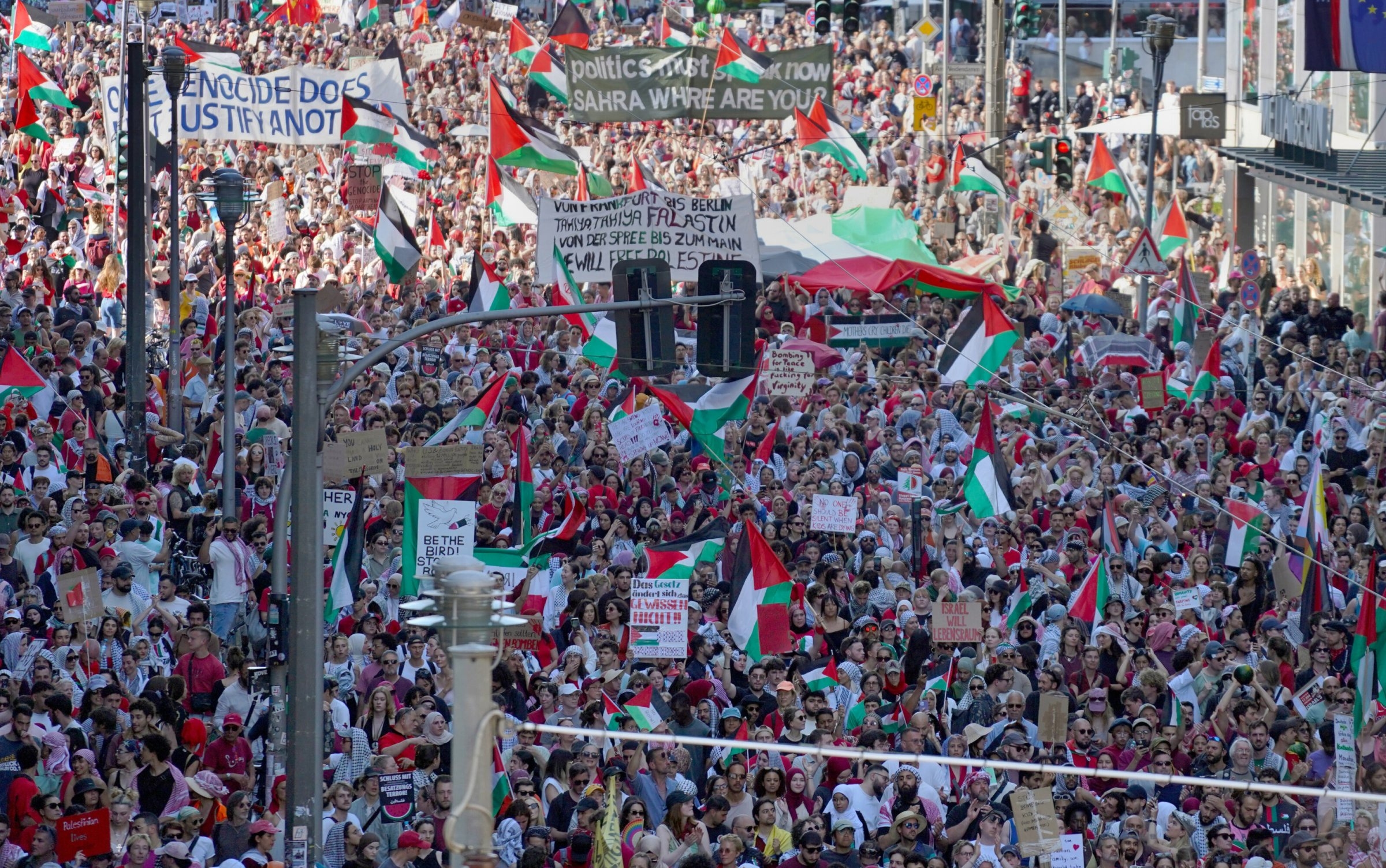 Repressione | Francoforte vieta la manifestazione "United 4 Gaza"