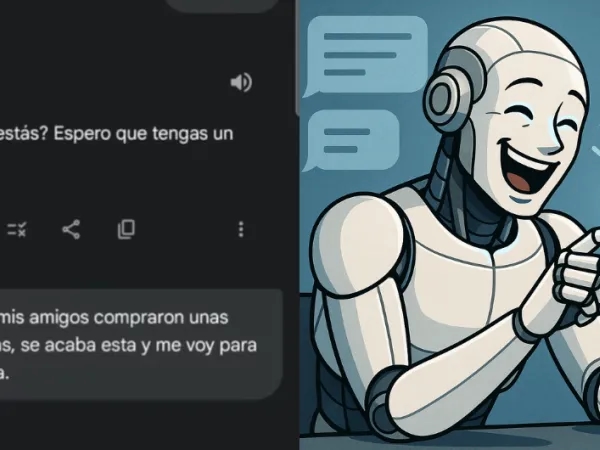 Voleva mandare un messaggio alla sua ragazza per dirle che stava tornando a casa e si è ritrovato a chattare con un'intelligenza artificiale.