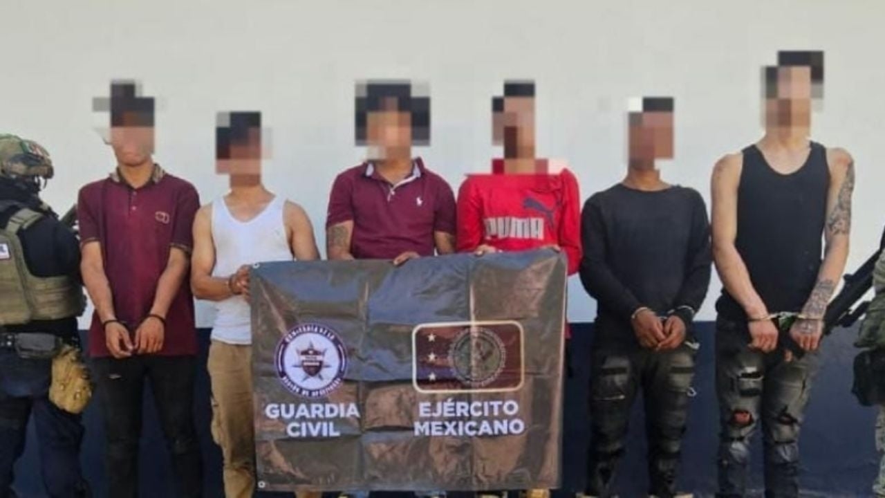 Sechs Venezolaner mit Waffen und taktischer Ausrüstung in Buenavista, Michoacán, festgenommen