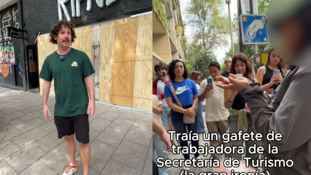 Luisito Comunica: Sectur prende le distanze dalla donna che lo ha affrontato dopo la marcia anti-gentrificazione.