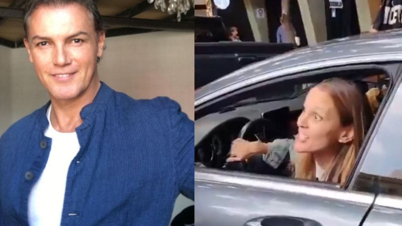 Lady Racist: Aaron Beas, Ximena Pichel's ex-partner and father of her child, asks her to get treatment.