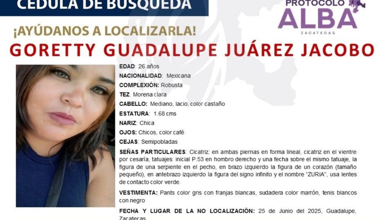 Aída Karina, uma mãe de Zacatecas em busca de ajuda, foi encontrada morta em SLP.