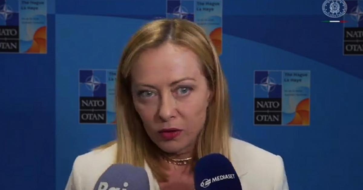 Giorgia Meloni: "Os gastos da OTAN são necessários e sustentáveis, não desviaremos fundos de outras prioridades"