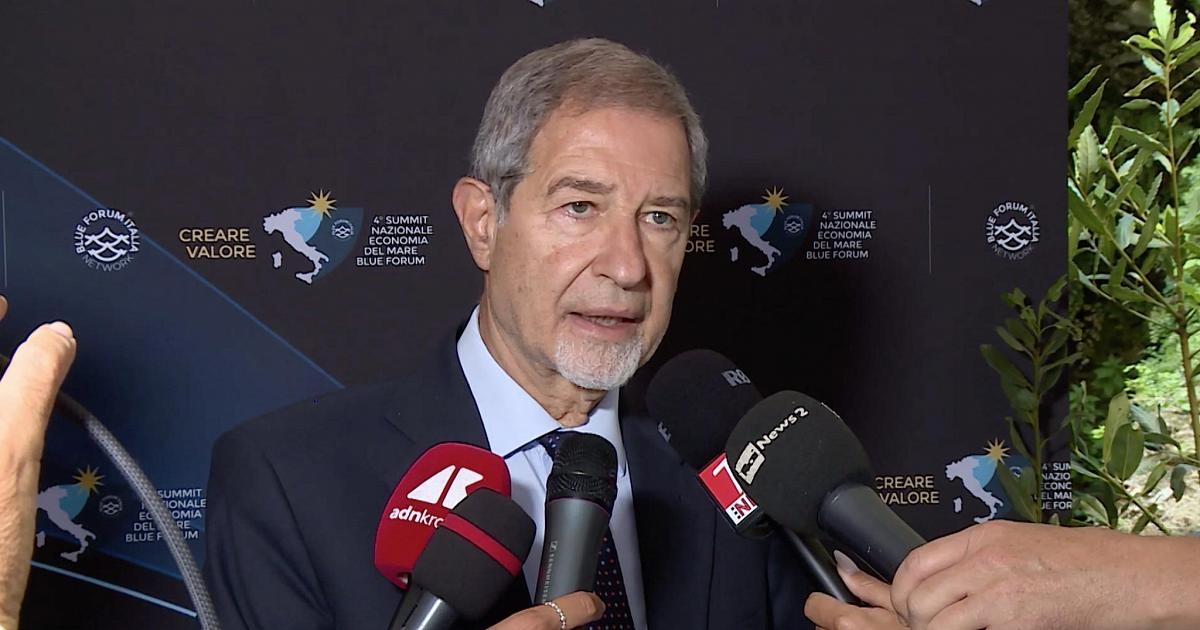 Blue Forum, Minister Musumeci: "The sea, fundamental to humanity, demands nothing but respect."