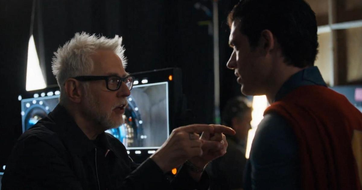 James Gunn and David Corenswet: The Comparison on the Set of Superman
