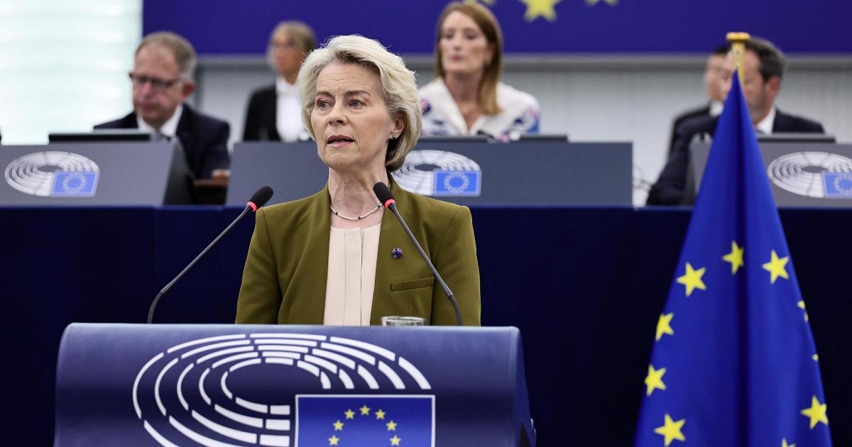 Ursula von der Leyen sobre Gaza: "A violência precisa acabar. A UE precisa fazer mais, incluindo sanções e dois Estados."