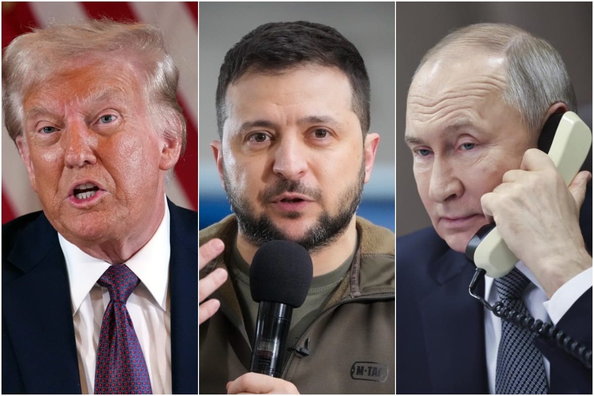 Zelensky cree que es el único que puede detener a Putin, pero Trump se retira de la reunión trilateral: "Preferiría no hacerlo"