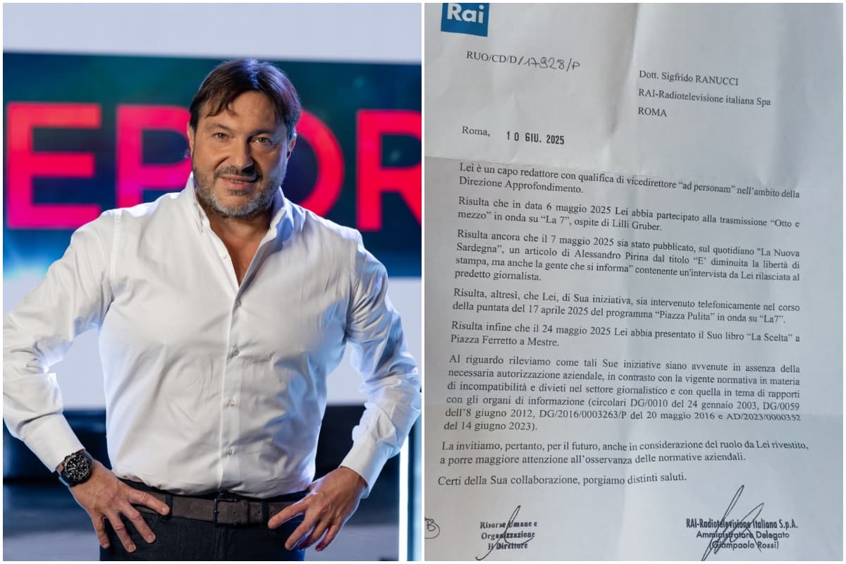 Rapor suç işliyor, ancak RAI Sigfrido Ranucci'yi saçmalıkla suçluyor...