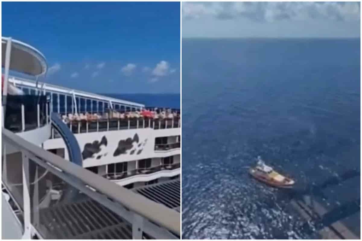 Crucero en peligro frente a las costas de Ponza: 8.500 personas a bordo, cruceristas: "Nos enteramos por las redes sociales".