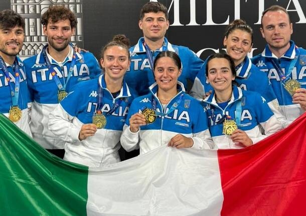 Schermen - Militaire wereldkampioenschappen schermen: Maccagno en Marzani winnen goud in Sevilla - - Varese News
