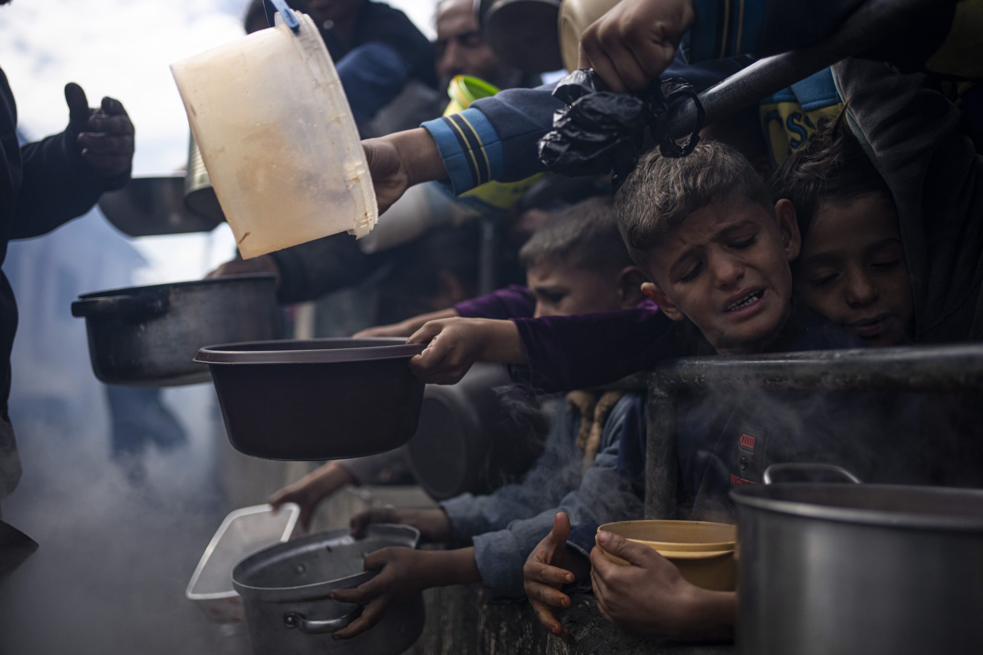 Gaza, children are skeletons