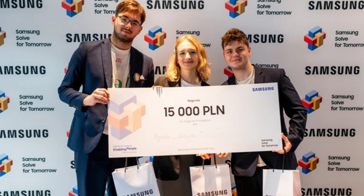 The "Banacha" team on the podium of the prestigious competition