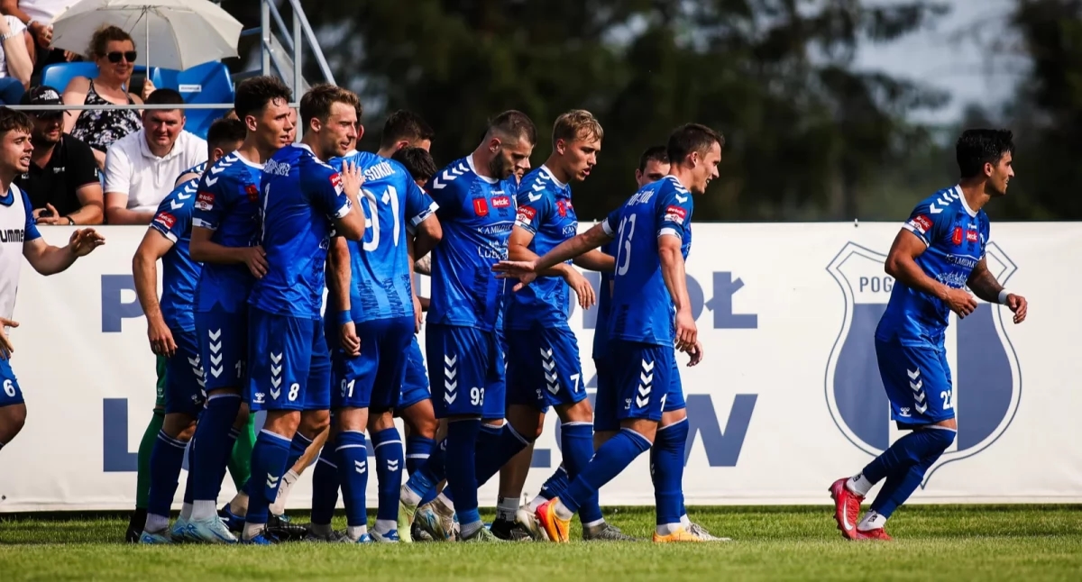 Pogoń-Sokół Lubaczów gered! "Highlanders" van Nowy Targ hielp