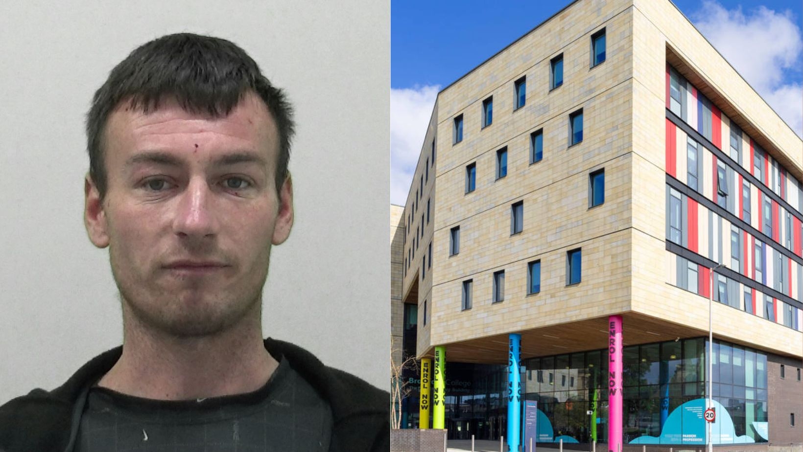 David Noutch Charged in Bradford College St@bbing Incident