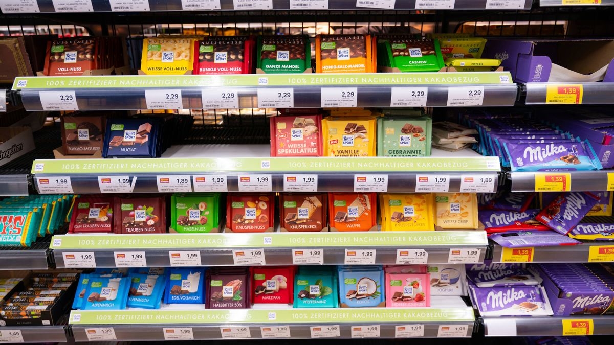 El chocolate es caro: su precio se duplica a pesar de que el precio del cacao se ha reducido a la mitad.