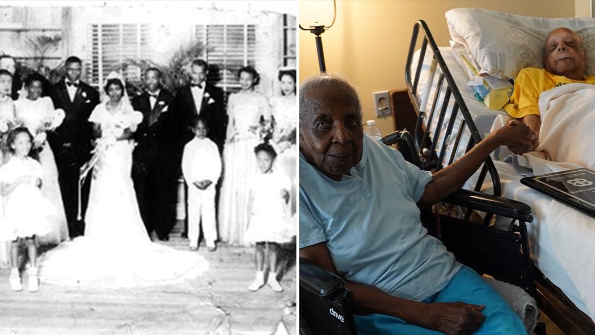 EE. UU.: La pareja casada más longeva del mundo, junta desde 1941.