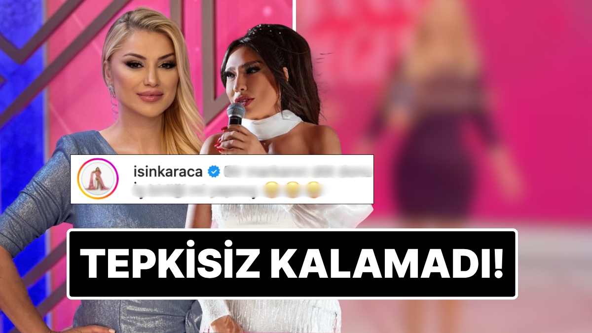 Songül Karlıs neuer Po, der ihre Körperlinien durch plastische Chirurgie definiert hat, war ein Thema für Işın Karaca!
