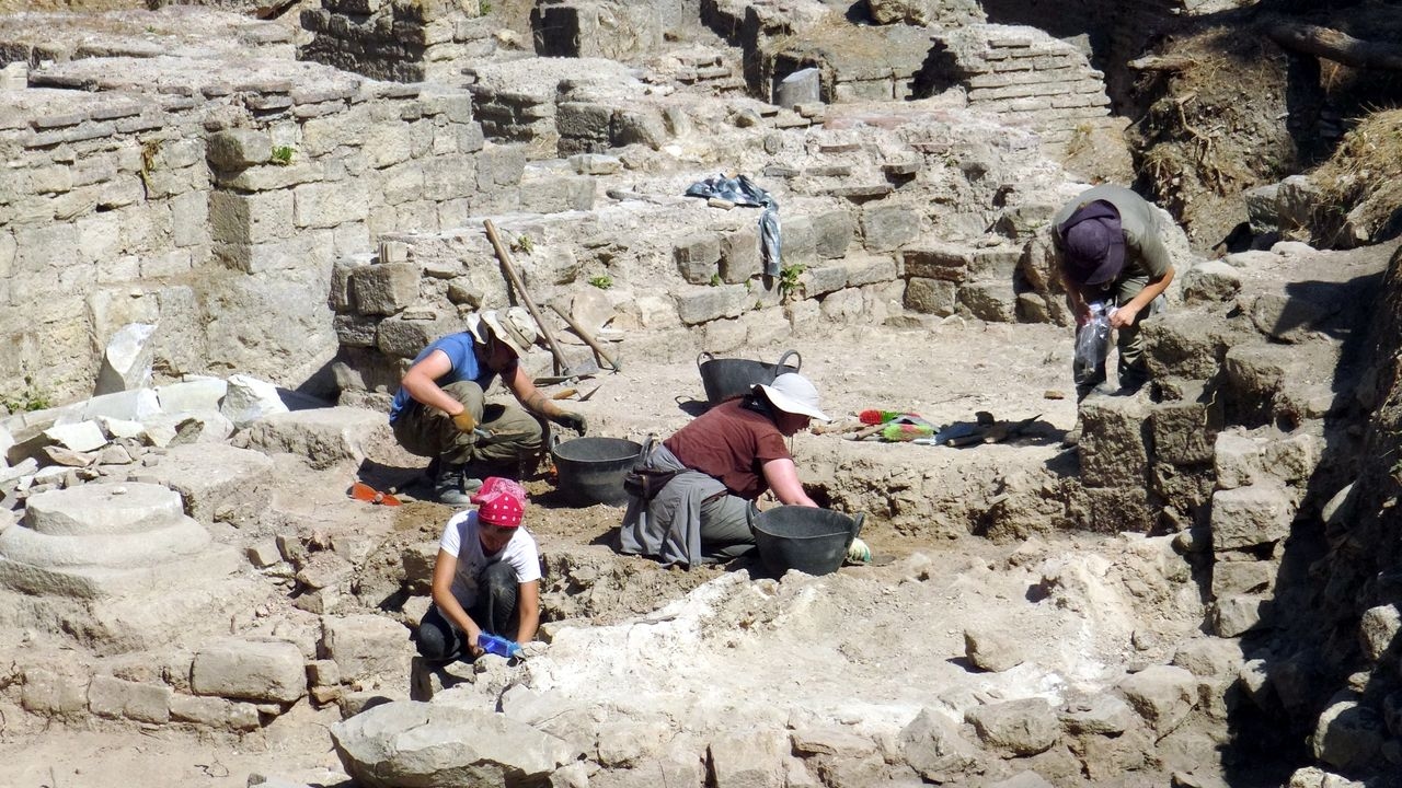 Workshops were unearthed during the excavations at the Ancient City of Bathonea