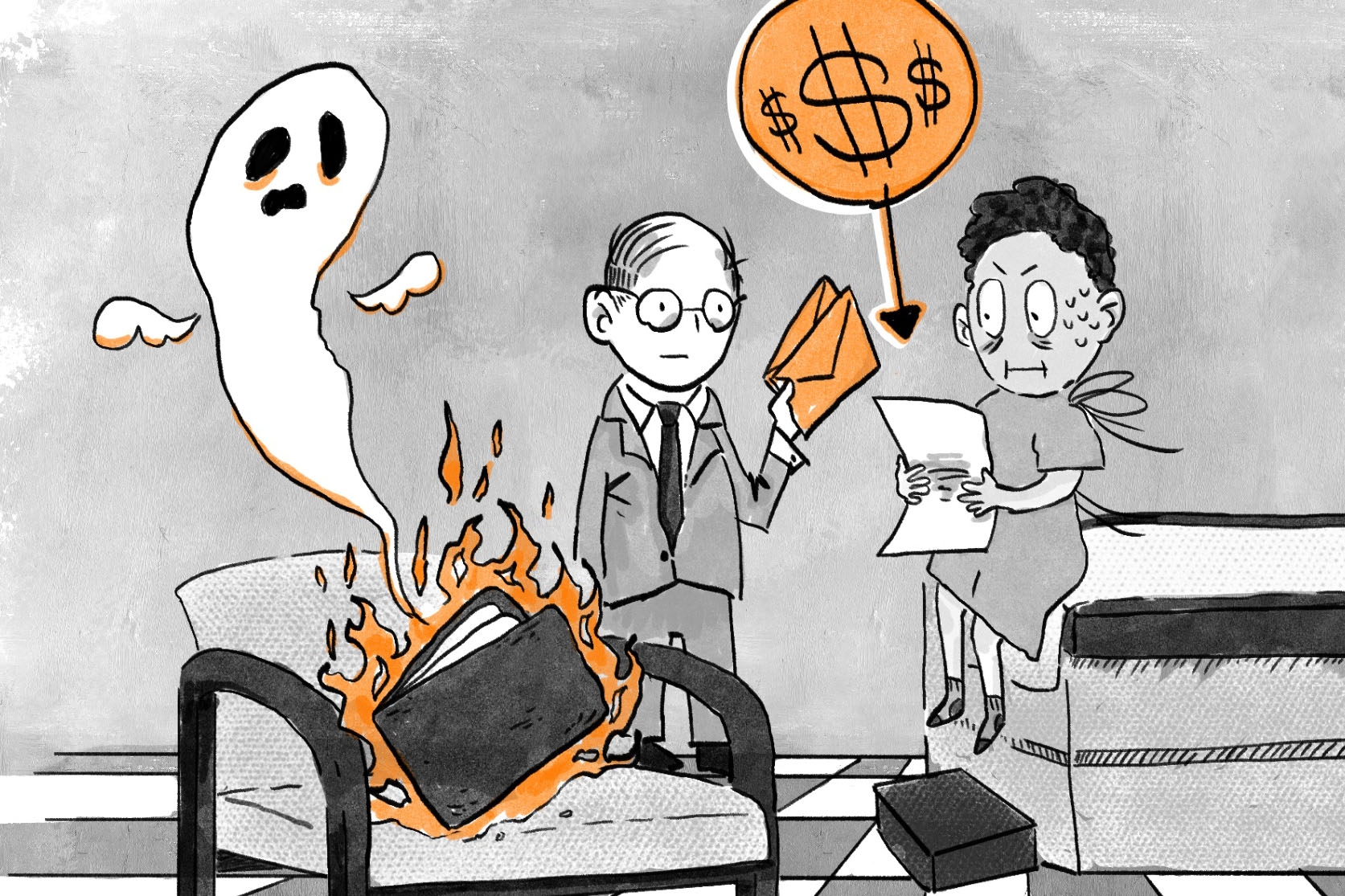 Ein Biss, eine Rechnung und bürokratische Kälte in gelungenen Halloween-Haikus