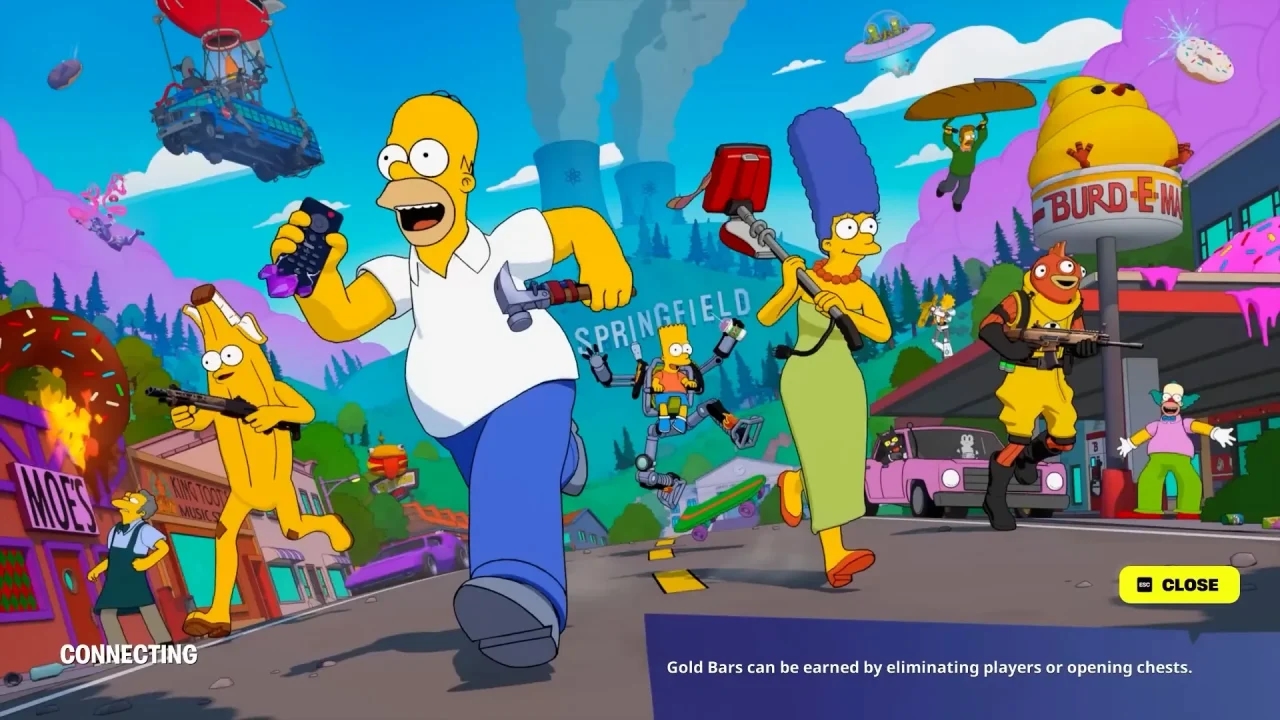 Fortnite anuncia minievento con Los Simpson