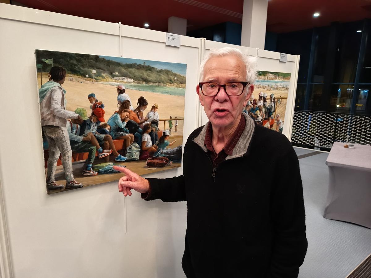 Der in Talmont ansässige Künstler Philippe Robert wird bei den Palais Royan Events vorgestellt.