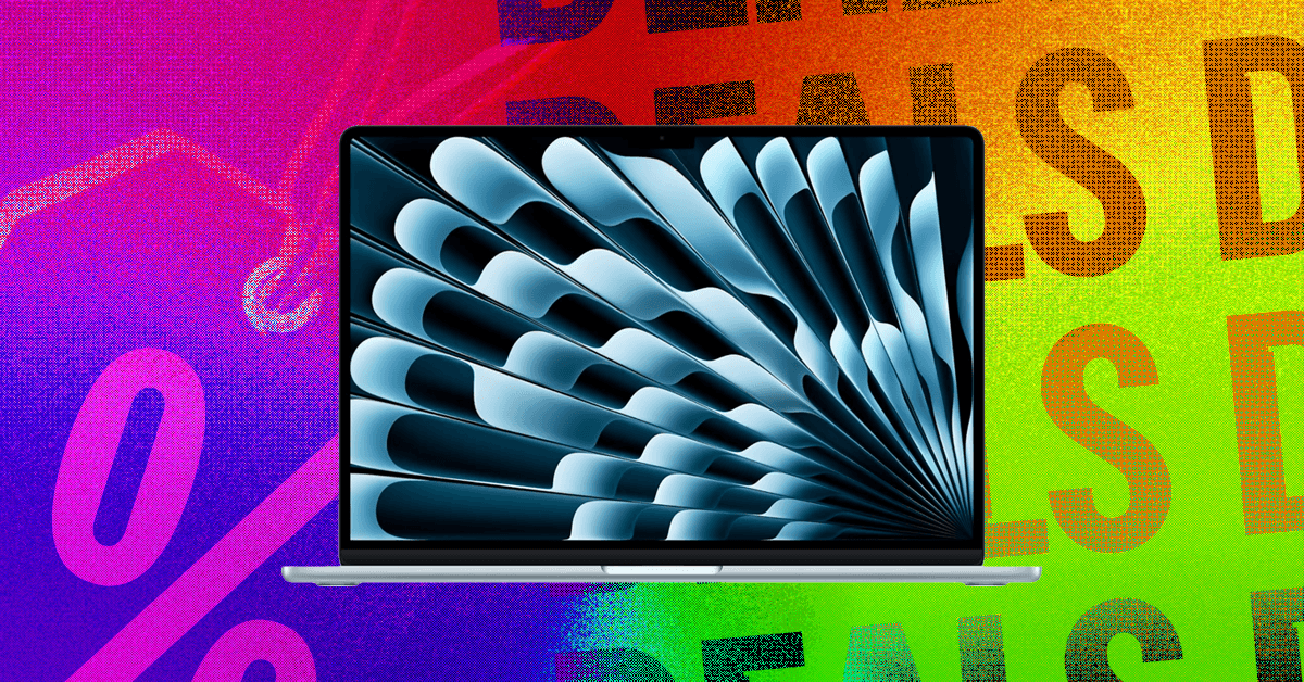 O MacBook Air de 15 polegadas está com desconto de US$ 200.