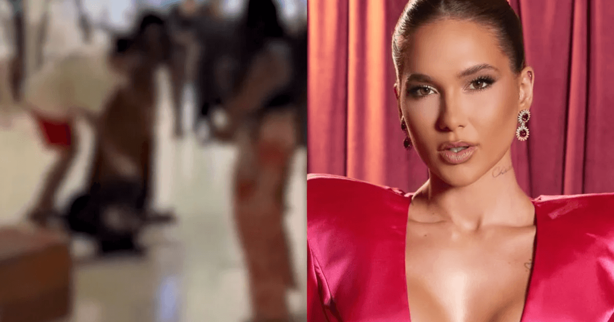 Virginia'da bir mağaza çalışanı alışveriş merkezinde dövüldü.