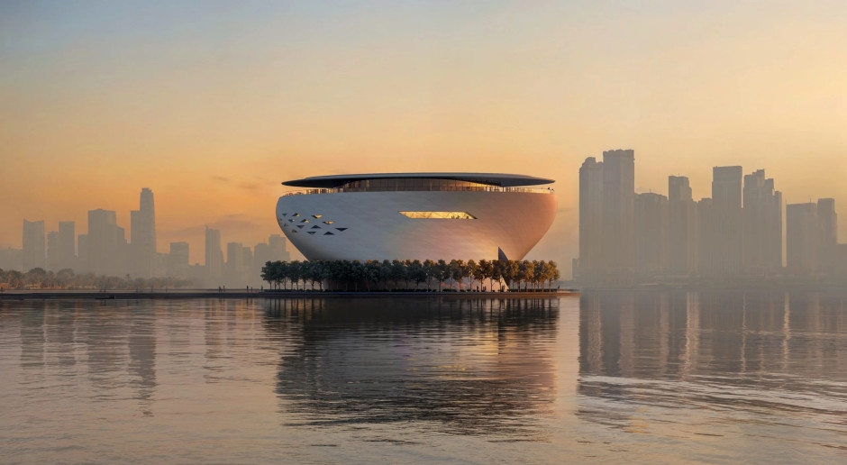 Dubái está construyendo un nuevo templo flotante del arte. DUMA es un diseño de un ganador del "Óscar de la arquitectura".