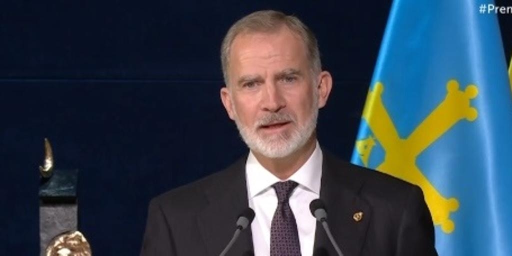 Vollständige Rede von König Felipe VI. bei der Verleihung der Prinzessin-von-Asturien-Preise 2025