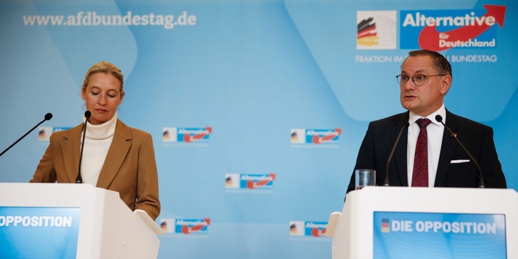 Germany's far right participates in a BRICS conference in Russia