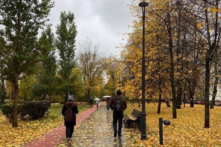 En Moscú se avistó la primera nevada.