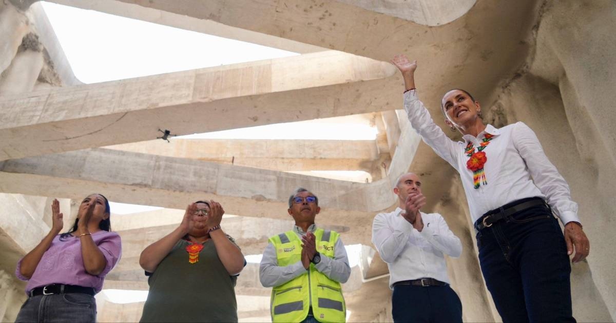 Sheinbaum uit Nayarit: 'Het volk wil niet terugkeren naar het corrupte verleden'