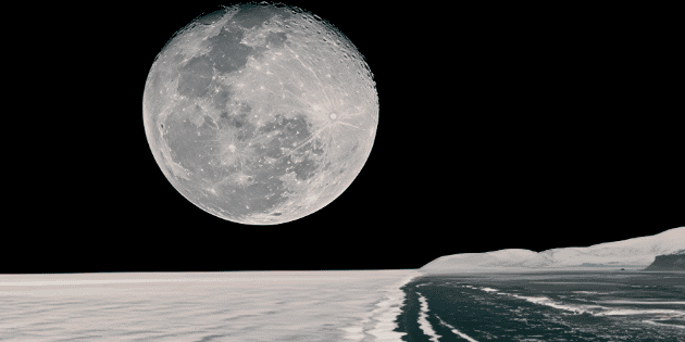 É assim que a Lua influencia o movimento das ondas do oceano, de acordo com cientistas.