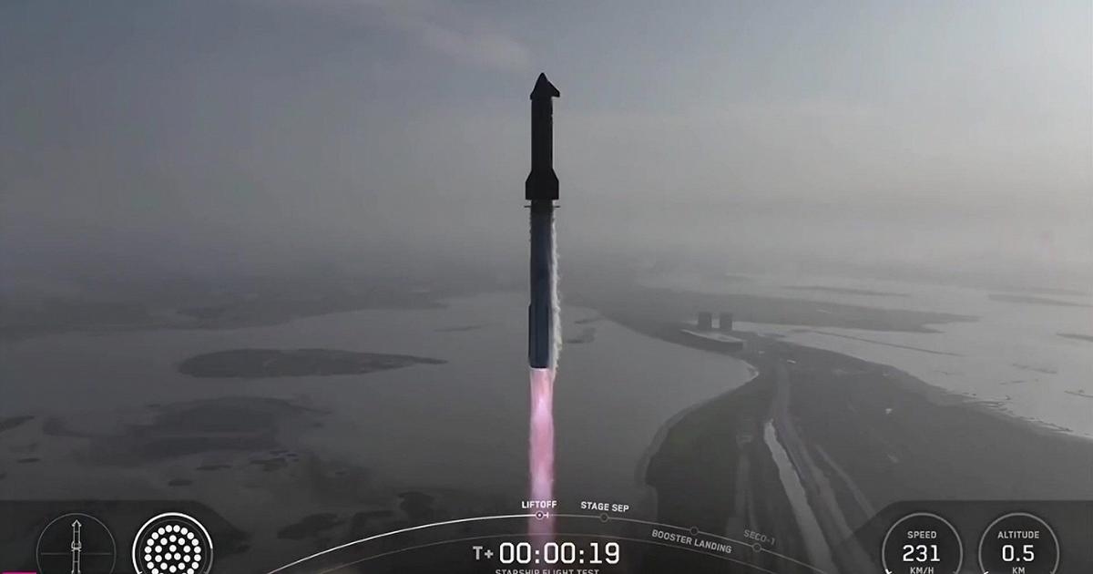 Starship, jedenasty test dziś wieczorem: SpaceX skupia się na nauce i możliwości ponownego wykorzystania